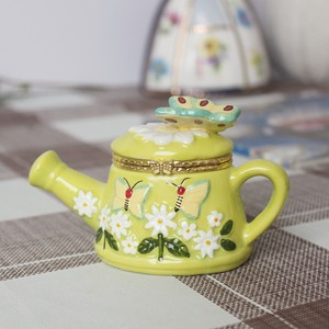 Керамическая фарфоровая шкатулка для украшений в форме красивого платья – настраиваемый цвет и размер - Product Image 6