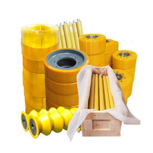 Hiệu suất cao 1 inch <span class=keywords><strong>Polyurethane</strong></span> PU bánh xe cao su bền <span class=keywords><strong>roller</strong></span> coaster bánh xe cho tốc độ cao sử dụng - Product Image 2