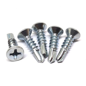 Europe Hot Sale Perfect Quality and Bottom Price Flat <strong>Head</strong> Self Drilling Pvc Profile <strong>Window</strong> <strong>Screws</strong> - Product Image 1