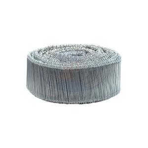 Las ataduras de alambre de doble bucle galvanizadas HF poseen una gran flexibilidad para envolver de forma ajustada barras de refuerzo de acero de varios tamaños. - Product Image 1