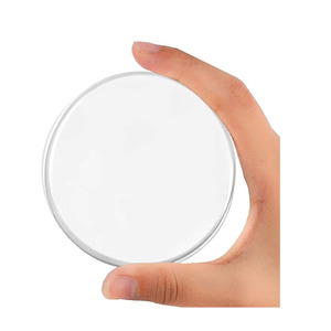 Topes de puerta transparentes para pared Protectores de pared de 3,15 pulgadas de perillas de puerta con pegamento adhesivo fuerte Parachoques de puerta absorbentes de golpes - Product Image 1