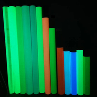 Material Luminiscente Autoadhesivo, Película Brillante en la Oscuridad, Papel Vinílico Luminoso Imprimible para Decoración