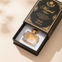 Boîte cadeau magnétique haut de gamme personnalisée avec logo imprimé pour soins de la peau, emballage rigide en carton pliable pour cils et parfums