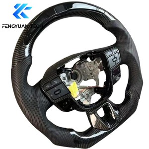 Volante de Coche Personalizado de Cuero y Fibra de Carbono para <span class=keywords><strong>Toyota</strong></span> <span class=keywords><strong>Camry</strong></span> 9 <span class=keywords><strong>Xse</strong></span> RAV4 5th Mk5 XA50 Rongfang XV70 2026 Xv80 2024 2025 - Product Image 2
