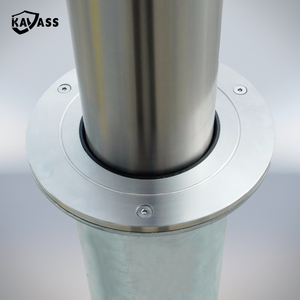 KAVASS أرضية يدوية مدمجة قابلة للسحب تلسكوبي درب أمن سيارة عمود وقوف السيارات الفولاذ المقاوم للصدأ مربط في دبي الإمارات العربية المتحدة - Product Image 6