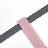 Bretelles en nylon brossé double face, élastiques, extensibles, couleur unie, fabriquées en Chine, pour vêtements et accessoires vestimentaires