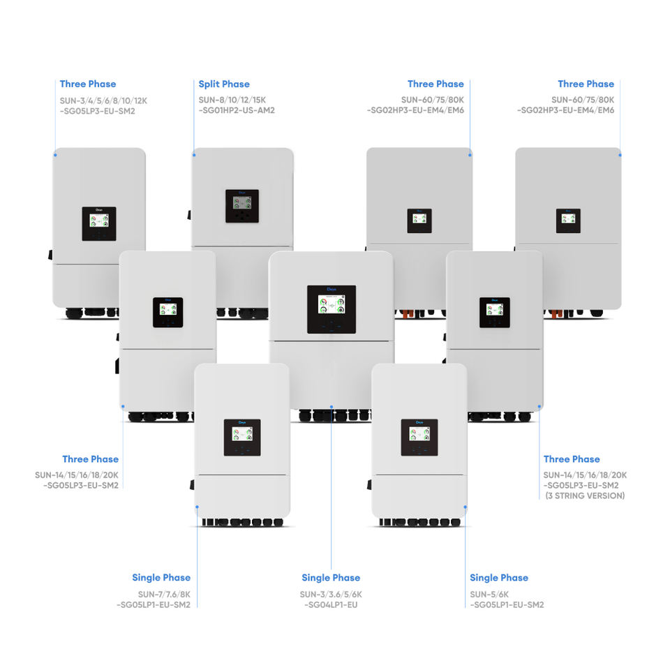 For MPPT Solar Hybrid Inverter 5Kw 6Kw 8Kw 10Kw 12Kw 5000W 48V 3 Phase ...