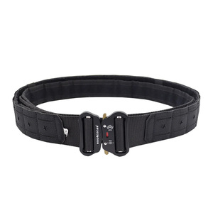 Ceinture de combat tactique en nylon camouflage pour chasse au laser avec boucle en métal à dégagement rapide - Product Image 6