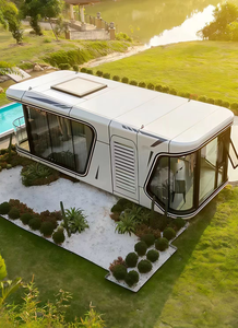 Casa Prefabricada de Lujo con Estructura de Aluminio, Nueva Cápsula Espacial Comercial, Cabina Móvil Impermeable, Apartamento, Dormitorio, Mini Casas - Product Image 4