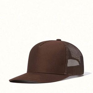 หมวกแก๊ปทรงทรัคเกอร์แบบตาข่าย Unisex Richardson 112 Custom Brand 5 แผง ผ้าฝ้าย/โพลีเอสเตอร์ สไตล์ทางการและสปอร์ต ปรับขนาดได้ - Product Image 3