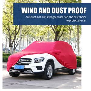 Housse de <span class=keywords><strong>voiture</strong></span> intérieure complète en velours extensible, protection anti-poussière pour <span class=keywords><strong>garage</strong></span> souterrain - Product Image 5