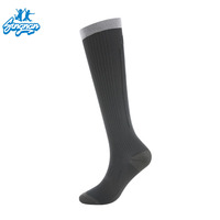 Chaussettes de sport de compression athlétiques pour femmes de haute qualité, chaussettes de cyclisme personnalisées pour mollets, couleur personnalisée pour la course et le fitness, en stock