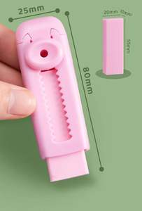 Borradores ultra limpios de 7 colores, recambio de borrador retráctil sin residuos de arañazos - Product Image 5