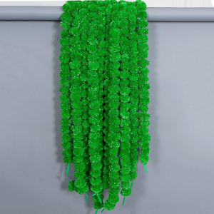 Décoration de mariage indienne hippie, Dia de Muertos, fête mexicaine, Jour des morts, Diwali, fleur artificielle en plastique de souci - Product Image 2