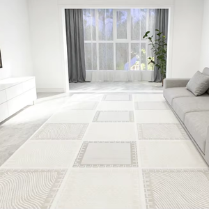 พรมปูพื้นห้องนั่งเล่นและทางเดิน ขนาดใหญ่ รูปทรงสี่เหลี่ยมผืนผ้า ผลิตด้วยเครื่องจักร ทอแบบวิลตัน ขนตัดแบบคัทเพล ป้องกันการลื่น ลายแจ็คการ์ด - Product Image 3
