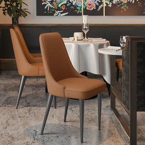 Cojín de Asiento Tapizado Resistente a las Manchas con Diseños Modernos, Sillas de Cuero de Lujo para Cafetería, para Reuniones Familiares - Product Image 6