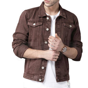 Chaqueta vaquera transpirable de alta calidad para hombre Chaqueta vaquera para hombre MOQ bajo Chaqueta vaquera para hombre de último estilo Chaqueta vaquera para hombre - Product Image 1