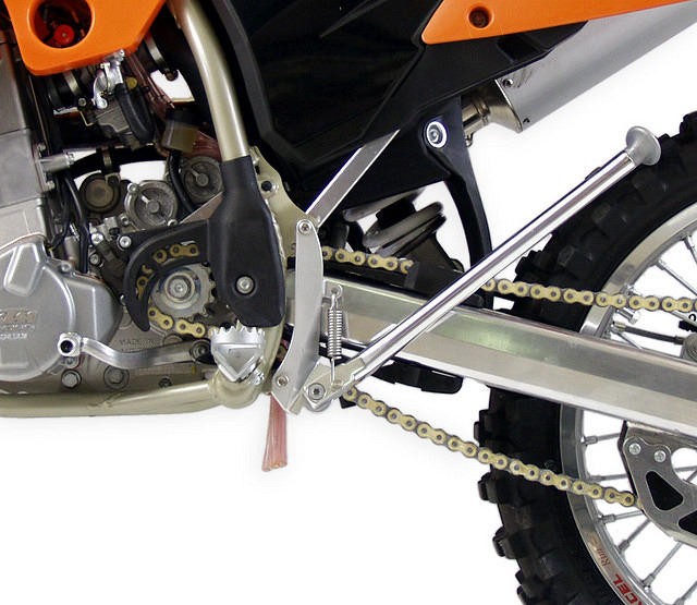 CNC Machining Gr5 Titanium Kickstand Side Stand Motorcycle Parts for KTM  Bike