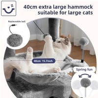 Tour d'escalade tout-en-un pour chats d'intérieur, vente en gros, OEM, logo personnalisé, marque privée, fournisseur d'articles pour animaux, commande en gros, MOQ