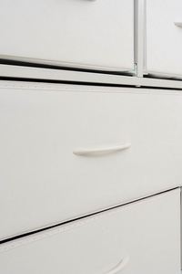 Modern Stainless Steel MDF Freestanding Panel Pine Dresser <b>Cabinet</b>, Bedroom Living Room Furniture - Product Image 2
