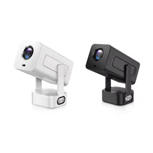 โปรเจคเตอร์ขนาดเล็ก 350 Ansi ลูเมนส์ 1080P DLP แบบพกพา สำหรับโฮมเธียเตอร์ พร้อมลำโพงในตัว - Product Image 6