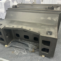Base de machine-outil en fonte HT250, moulée au sable, services de fonderie pour usinage CNC