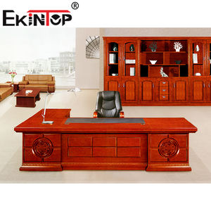 Ekintop โต๊ะทำงานไม้หรูหรามีการออกแบบข้อกำหนดของโต๊ะเฟอร์นิเจอร์สำนักงาน - Product Image 2