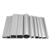 Tube en alliage d'aluminium sur mesure, profilé d'extrusion en aluminium Alu 6061 6063, tubes carrés en aluminium, tube en aluminium sans soudure