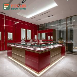 Muebles de Alta Gama para Joyería con Paneles de Vidrio Templado, Vitrina para Espacios de Boutique - Product Image 4