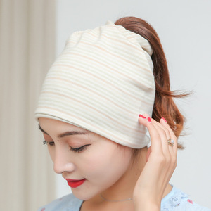 Haishi Hainuo's new postpartum maternity <b>hat</b>, thickened and cotton-lined for all seasons, is a warm maternity headband with - Product Image 1