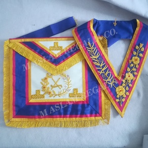 Mark Regalia Junior Deacon Full Dress Apron | District grand rank Mark Apron - Product Image 4
