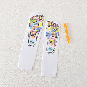 Vente en gros Chaussettes de massage des pieds aux points d'<span class=keywords><strong>acupuncture</strong></span> Chaussettes de réflexologie d'acupression avec outil de massage - Product Image 5