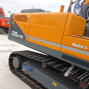 Excavadora de cadenas Hyundai 220LC-9S de 22 toneladas, bien conservada, unidad original para trabajos de terraplenes <span class=keywords><strong>civiles</strong></span> - Product Image 5