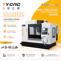 Centre d'usinage vertical VMC1160 à prix avantageux, machine VMC BT40 3 axes, machine de fraisage CNC
