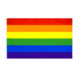 Bandera del Orgullo LGBTQ de Poliéster de 5x3 pies, Entrega Rápida, en Stock, para Usuarios Finales de Automoción y Seguros - Product Image 5
