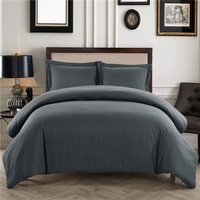Produits promotionnels Ensemble de couette trois pièces personnalisable moderne avec housse mate Matériau en fibre chimique à usage toutes saisons