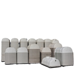 FRP模塑化粪池三格55式家庭和农村厕所1.5 2立方成品化粪池 - Product Image 2
