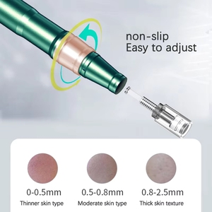 Lápiz de Microagujas con 6 Velocidades Ajustables, Aparato de Nanocristalización, <span class=keywords><strong>Micropen</strong></span> para el Cuidado de la Piel - Product Image 2