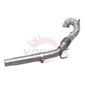 ท่อหน้า Vortex Performance สำหรับ VW Golf MK7 MK7.5 GTI 2.0T ปี 2014-2020 พร้อมชุดดาวน์ไปป์สแตนเลสป้องกันความร้อน - Product Image 1