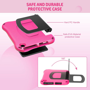 Funda Protectora para Tablet Infantil de EVA, Resistente a Impactos, con Asa y Apertura de 180 Grados, Directo de Fábrica °   Soporte Giratorio para Protección de Tabletas - Product Image 6
