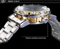 Winner 614 1089 S1089 Montres de Luxe à Vendre Chaude, Montre-Bracelet Mécanique Automatique Lumineuse pour Homme Montre Relojes Homme Uhr