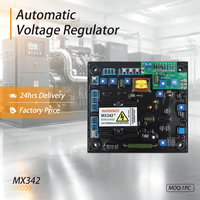 Suku Cadang Generator Bersertifikat CE dari Cina AVR Pengatur Tegangan Otomatis Stabilizer MX342 Generator Avr