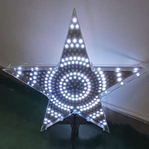 DC12V Auto RGB LED Star Shape Panel Light Fun Attraction Fairground Lights avec alimentation IP65 PC Corps de lampe - Product Image 4