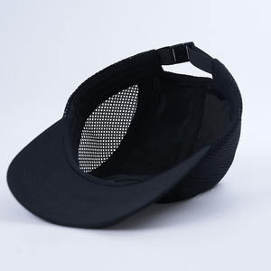 غطاء مخصص قابل للتعديل من خمس ألواح للتخييم ، ملصق منسوج ، شعار فارغ ، لون مخصص ، <span class=keywords><strong>5</strong></span> قبعات تطريز وقبعات نايلون - Product Image 4