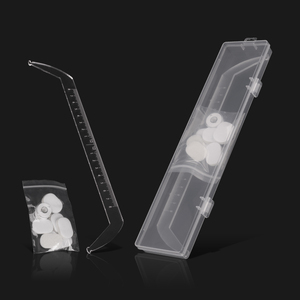 Regla de mapeo de cejas con arco y flecha, regla de posicionamiento, tatuaje de cejas, línea de dibujo, herramienta auxiliar, accesorios de maquillaje permanente - Product Image 1
