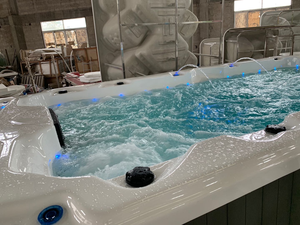 Jacuzzi de Lujo para 6-7 Personas, Sistema Balboa, Acrílico Americano, <span class=keywords><strong>Spa</strong></span> Exterior, Bañera de Hidromasaje para Fiestas con TV - Product Image 4