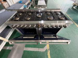 Lavadora Independiente de 60 Pulgadas para el Hogar, 4.63 Cu. Estufa de Gas de 9 Quemadores con Horno de Convección, Acero Inoxidable, Interior del Horno Soldado sin Costuras - Product Image 3