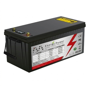 Batería Solar Avanzada de 51.2v 100ah, 5120wh, Ciclo Profundo, Almacenamiento de Energía con Pantalla LED para Respaldo de Energía en el Hogar, Lifepo4-03 1. - Product Image 5