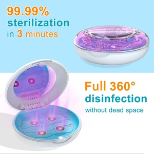 Étui pour appareil orthodontique avec miroir, étanche, pour trempage, stérilisateur UVC pour appareil dentaire avec aimant spécial - Product Image 3