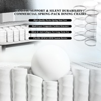 Silla de Comedor OKAY, Tapizada en Terciopelo, Estructura Estable, para Cafetería, Área de Descanso, Tacto Suave, OEM, Venta al por Mayor, Sillas de Comedor Modernas de Tela a Precio Económico